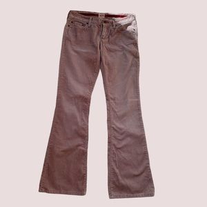 Vintage y2k Abercrombie and Fitch low rise flare corduroy pants